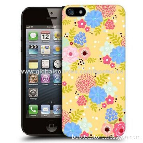 TPU Cases for New iPhone 5, Coral Floral, OEM Orders Welcomed